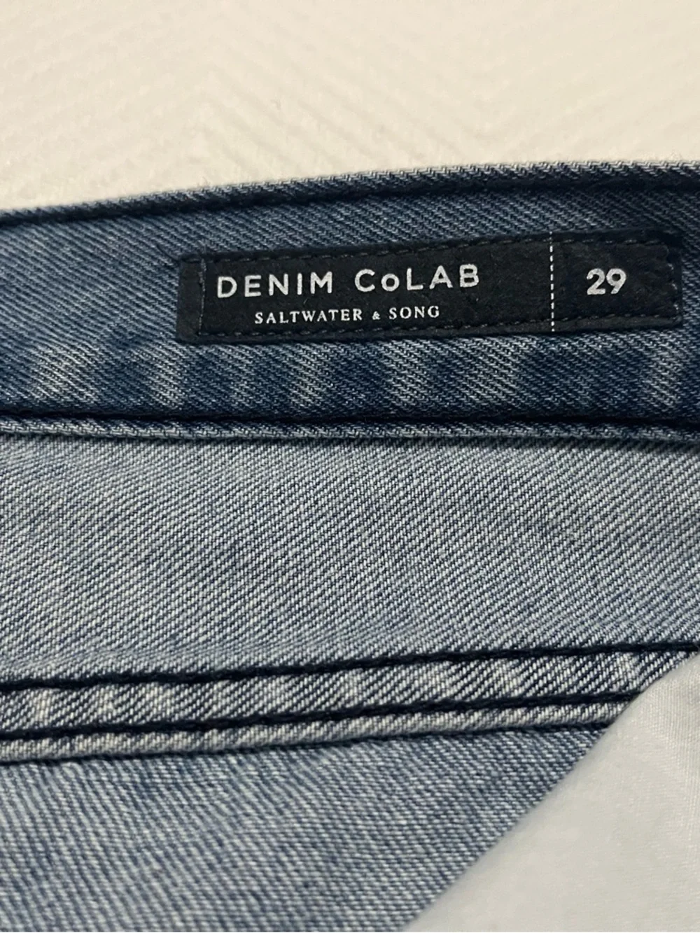 Denim CoLab Shorts - Picture 4 of 7